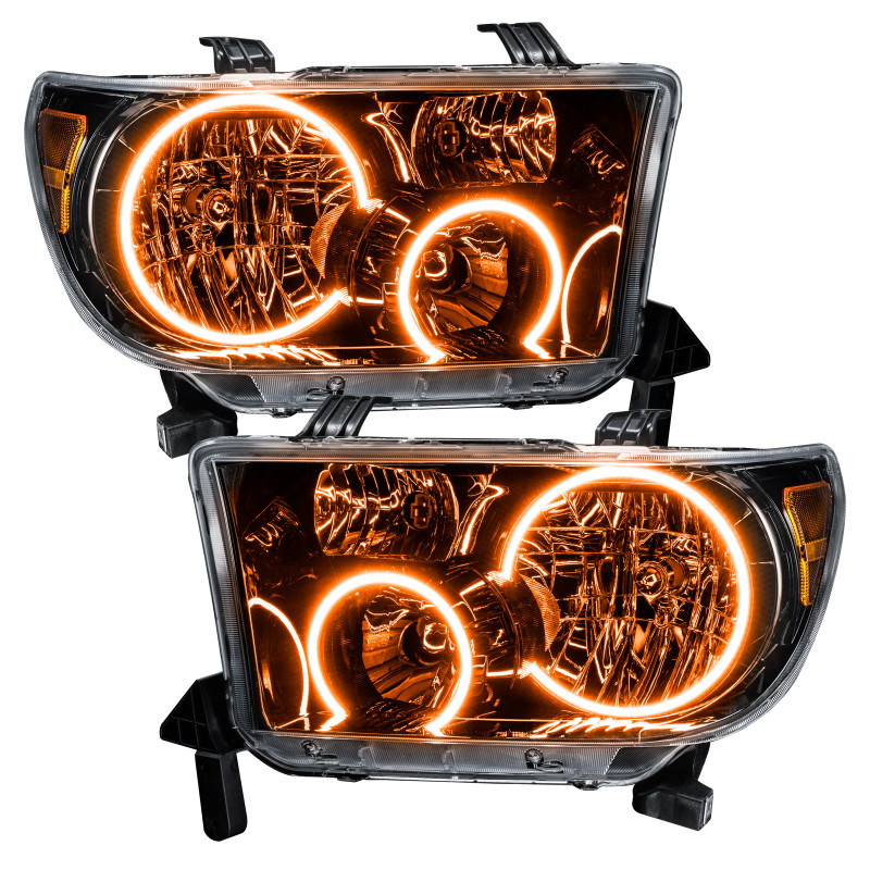 Oracle 07-11 Toyota Tundra Pre-Assembled Headlights - Black Housing - w/ BC1 Controller - 7119-335 User 1