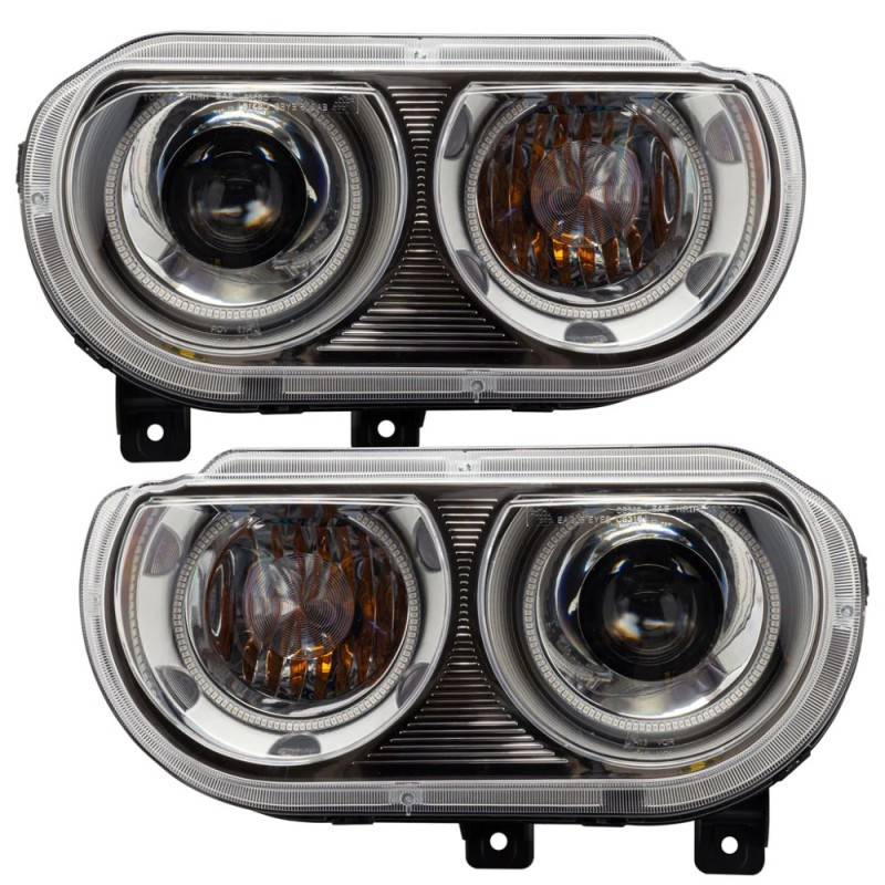 Oracle 08-14 Dodge Challenger SMD HL (HID Style) - ColorSHIFT w/ BC1 Controller - 7132-335 User 1