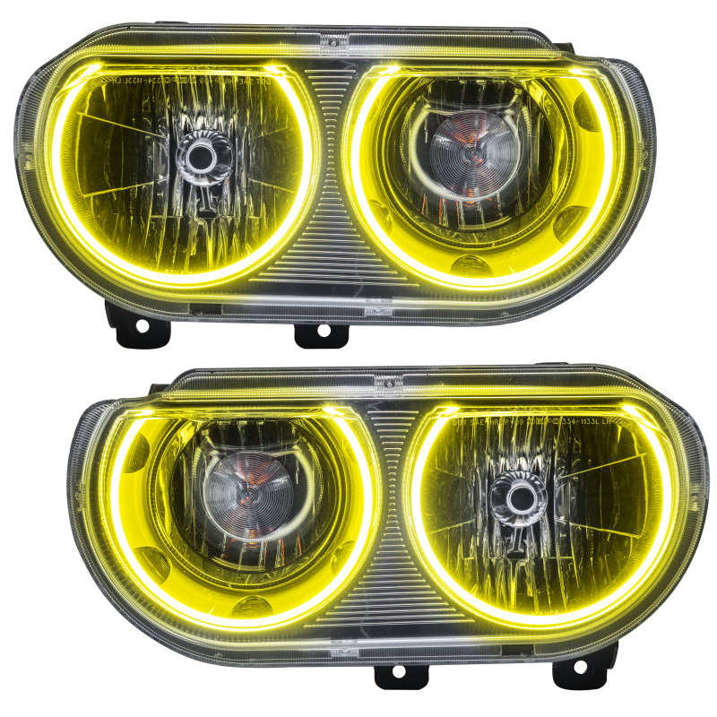 Oracle 08-14 Dodge Challenger SMD HL (Non-HID) - ColorSHIFT w/ BC1 Controller - 7720-335 User 1