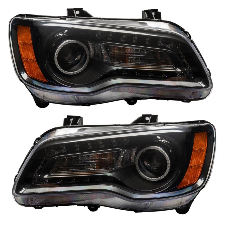 Oracle 11-14 Chrysler 300C SMD HL - Black - NON HID - DRL - w/ BC1 Controller - 7731-335 User 1