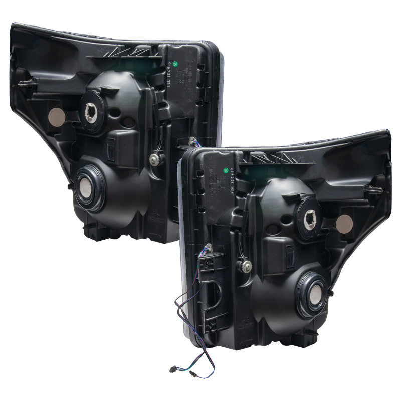 Oracle 11-16 Ford F250/350 LED HL - Black - ColorSHIFT w/ BC1 Controller - 8159-335 User 1