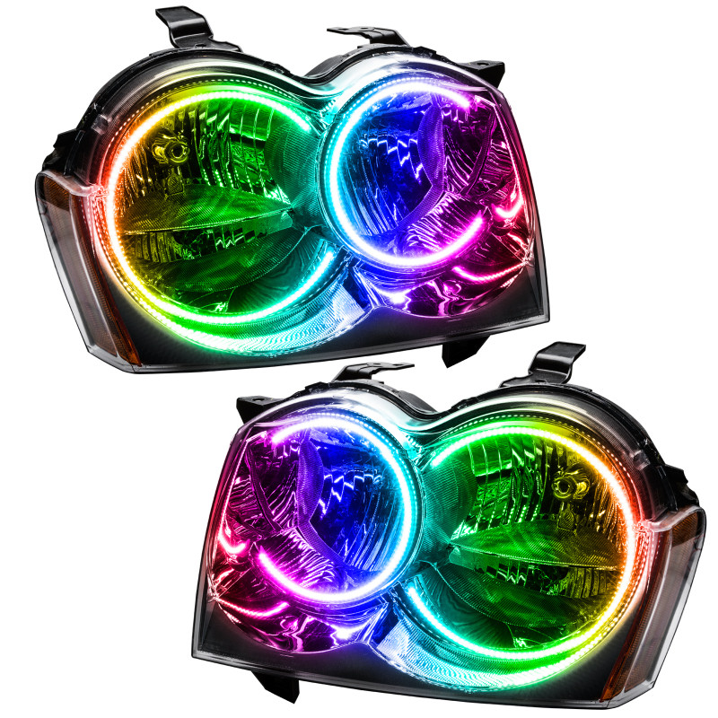 Oracle 05-07 Jeep Grand Cherokee SMD HL (Non-HID) - ColorSHIFT w/ BC1 Controller - 8164-335 User 1