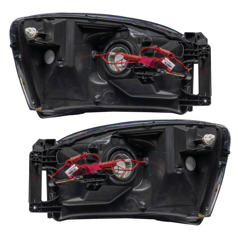 Oracle 07-08 Dodge Ram SMD HL - Black - ColorSHIFT w/ BC1 Controller - 8187-335 User 1