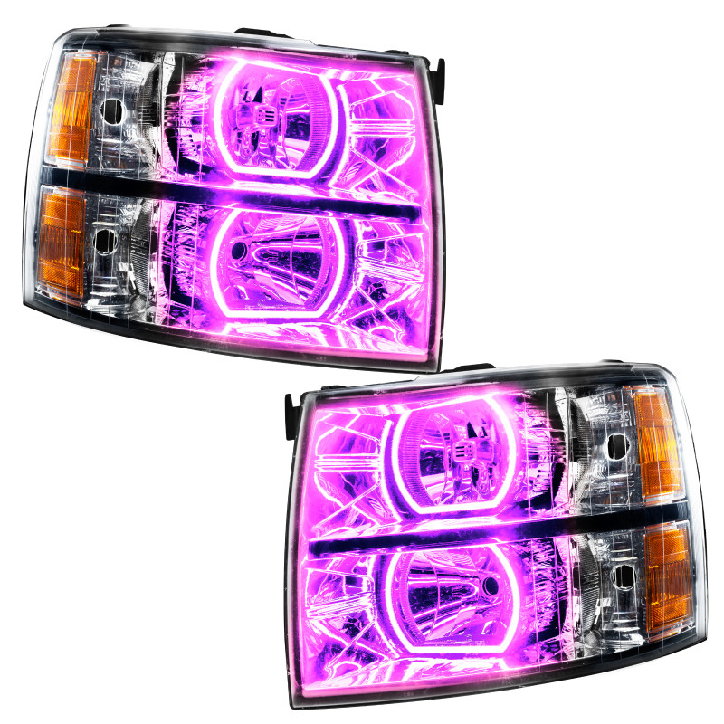 Oracle 07-13 Chevrolet Silverado SMD HL - Square - ColorSHIFT w/ BC1 Controller - 8188-335 User 1