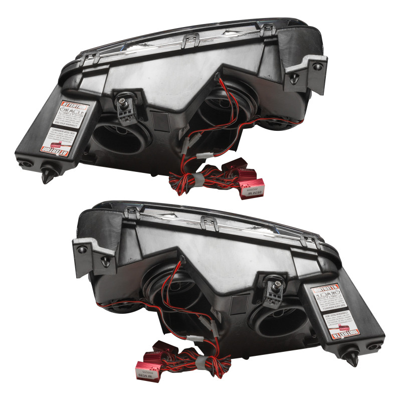Oracle 05-10 Dodge Charger SMD HL (Non-HID) - Triple Halo - ColorSHIFT w/ BC1 Controller - 8197-335 User 1