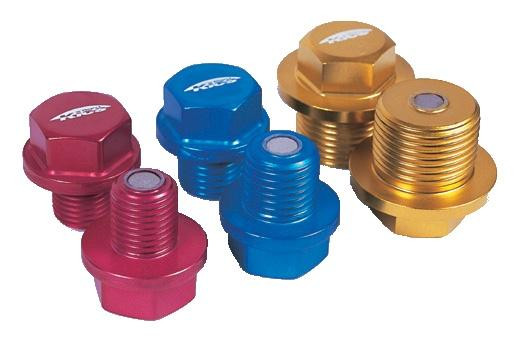 Project Kics Toyota/Daihatsu/Nissan Red Magnetic Drain Bolt - M12X1.25 - WMAG1 Photo - Primary