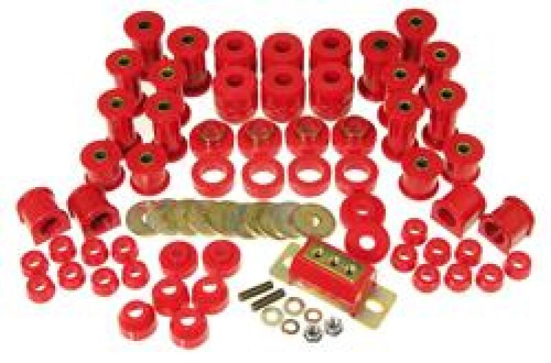 Prothane 87-96 Jeep Wrangler Total Kit - Red - 1-2009 User 1
