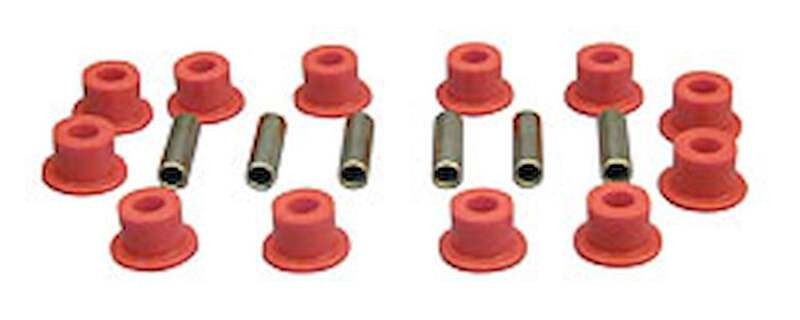 Prothane 68-71 International Scout 800 Spring & Shackle Bushings - Red - 9-1003 User 1