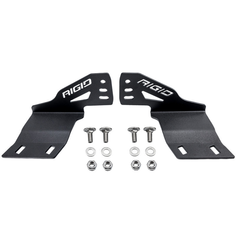 Rigid Industries 2020+ Ford Super Duty Bumper Bar Mount - 46732 Photo - Mounted