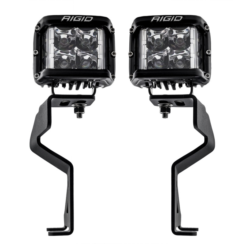 Rigid Industries 2021+ Ford F-150/Raptor A-Pillar Kit - 46737 Photo - Close Up