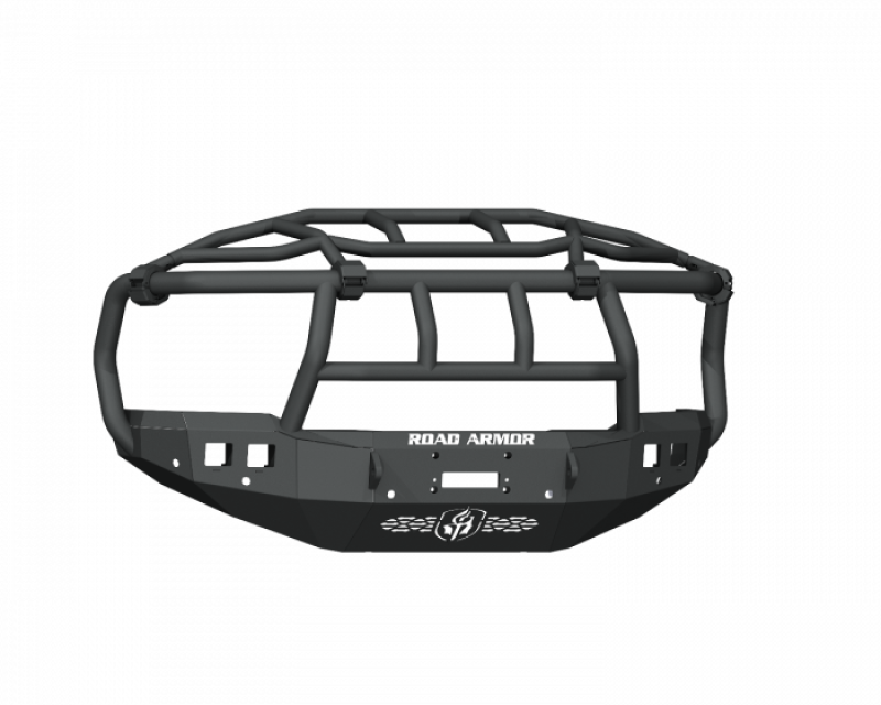 Road Armor 19-21 Ram 2500/3500 Stealth Front Winch Bumper Titan Guard w/Intimidator Guad - Tex Blk - 4192F6B User 1