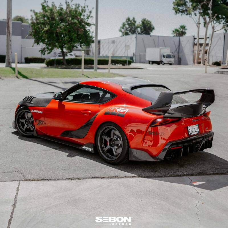 Seibon 2020+ Toyota GR Supra Carbon Fiber Rear Roof Spoiler - RRS20TYSUP User 1