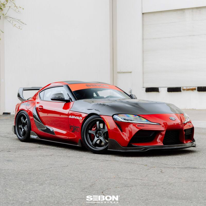 Seibon 2020 Toyota Supra TD-Style Carbon Fiber Rear Spoiler - RS20TYSUP-TD User 1