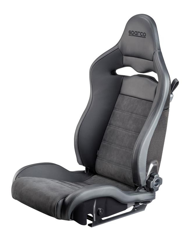 Sparco Seat SPX Leather/Alcantara Black - Left - 00974ZNRSX Photo - Primary