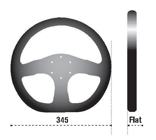 Sparco Steering Wheel P 222 Silver - 015THPUGR345 Photo - Primary
