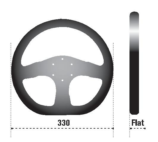 Sparco Steering Wheel L360 Ring Suede Black - 015TRGS1TUV Photo - Primary