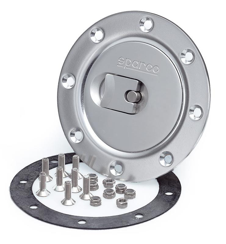Sparco Fuel Cap Non Locking Brushed A - 27005OA Photo - Primary