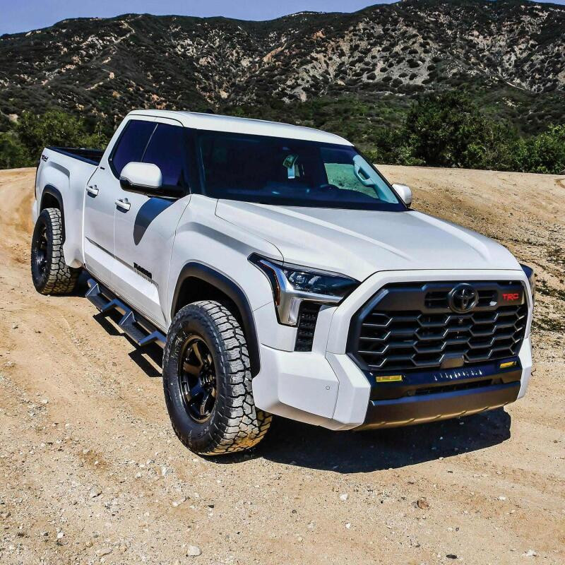 Westin/HDX 2022 Toyota Tundra Double Cab Drop Nerf Step Bars - Textured Black - 56-14225 Photo - Mounted