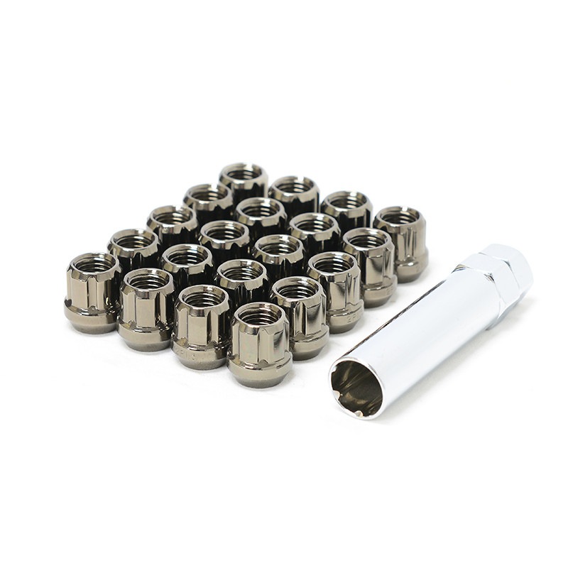 Wheel Mate Muteki Open End Lug Nuts - Titanium 12x1.50 - 31886T User 1