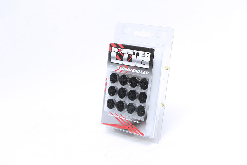 Wheel Mate Monster Lug Nut Caps - White 14x1.50 - 33007W User 1