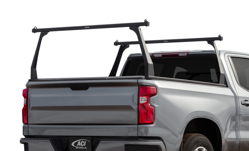 Access ADARAC Aluminum Series 16+ Toyota Tacoma 5ft Box Matte Black Truck Rack - F3050042 User 1