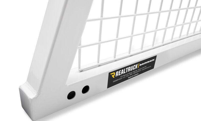 BackRack 15-22 Chev/GMC Colorado/Canyon / 19-22 Ford Ranger Safetyrack Frame ONLY (Req. HW) - White - 10600W Photo - Close Up