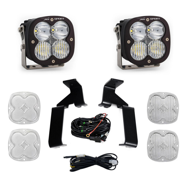 Baja Designs 2021+ Ford Raptor XL Sport A-Pillar Kit - 448058 User 1