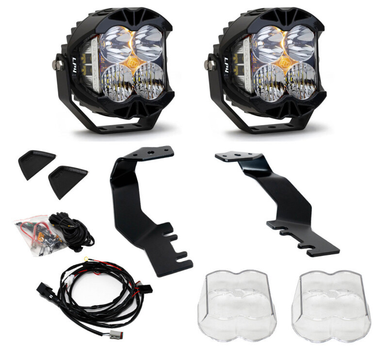 Baja Designs 2022 Toyota Tundra LP4 A-Pillar Light Mount Kit - 448075 User 1
