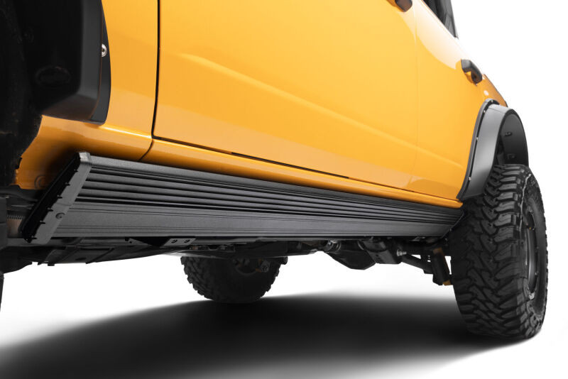 AMP Research 21-23 Ford Bronco PowerStep Xtreme - Black - 78140-01A Photo - Mounted