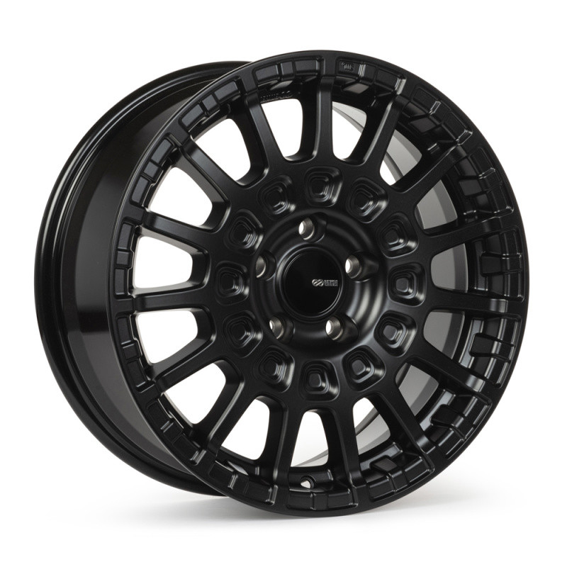 Enkei Overlander 17x7.5 5x114.3 35mm Offset Black Wheel - 544-775-6535BK Photo - Primary