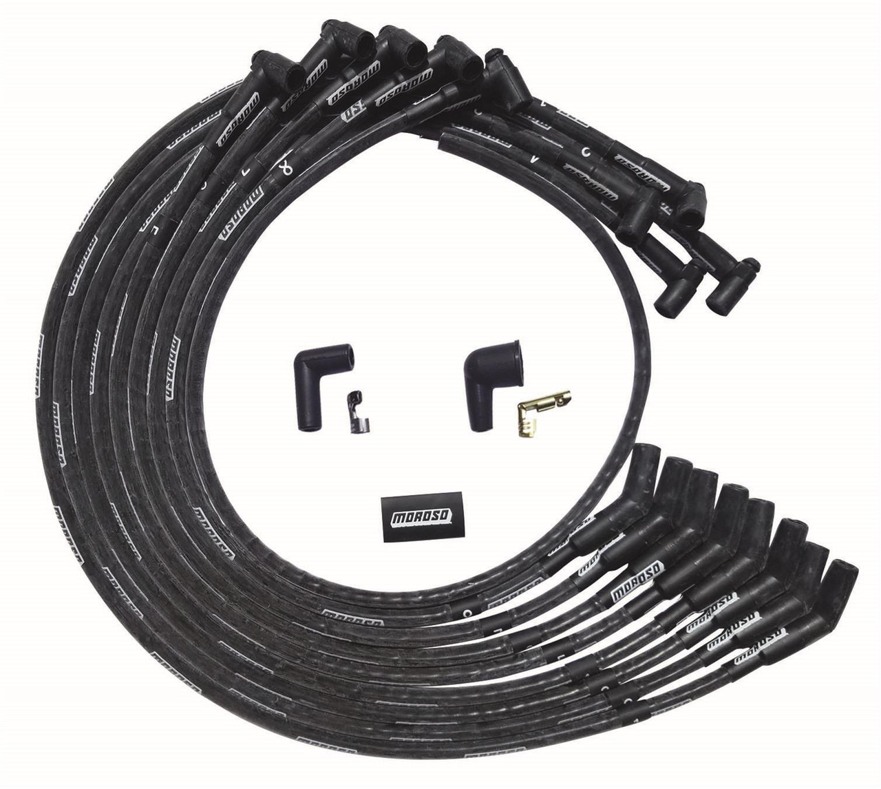 Ultra Plug Wire Set SBC Under V/C Black