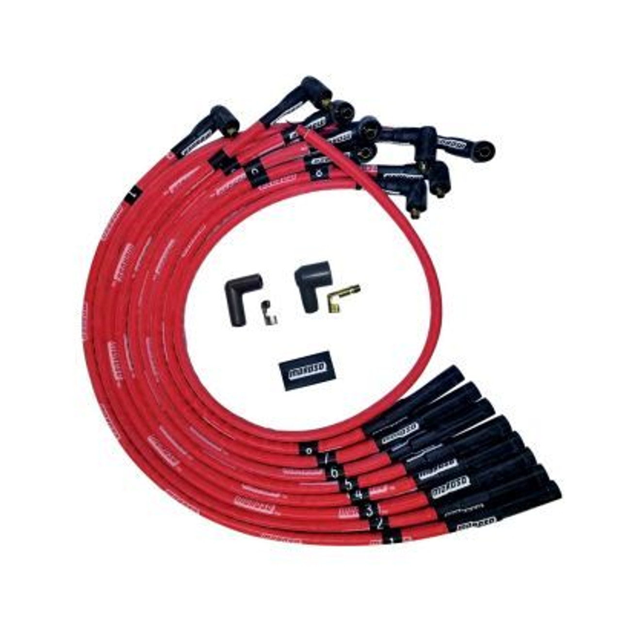 Ultra Plug Wire Set BBC Over V/C Red