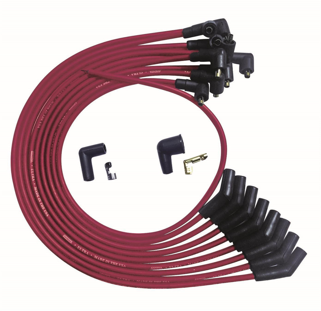 Ultra Plug Wire Set SBF 351W Red