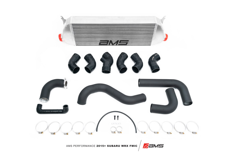 AMS Performance 2015+ Subaru WRX FA20 Front Mount Intercooler Kit w/o Bumper Beam - AMS.36.09.0001-6 Photo - Primary
