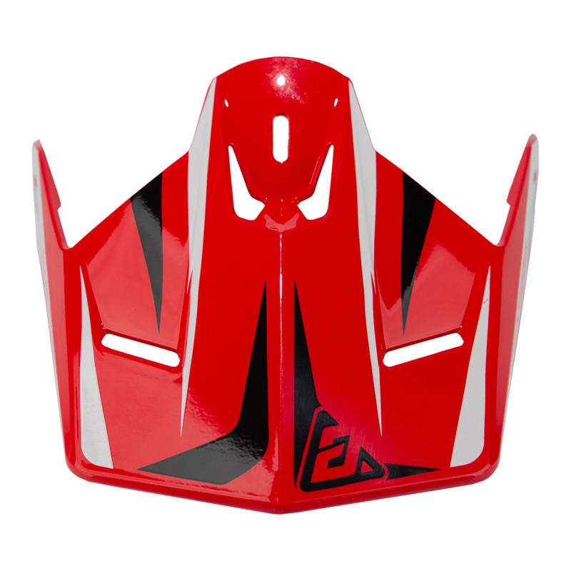 Answer 26 AR1 Mototown Glossy Visor - Red/White/Black - 475264 User 1