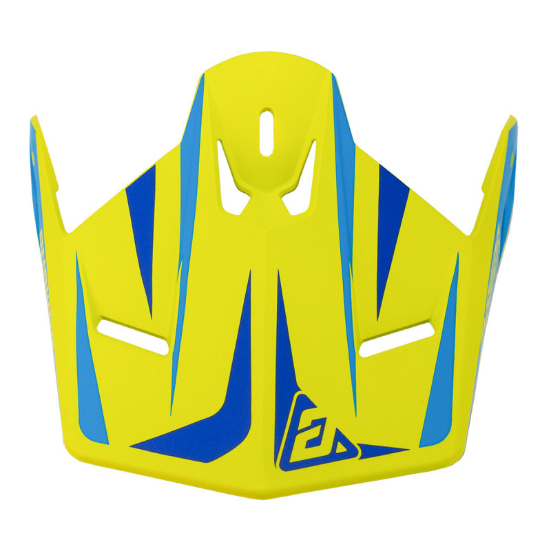Answer 26 AR1 Mototown Matte Visor Youth - Hyper Acid/Cyan/Dark Blue - 475293 User 1