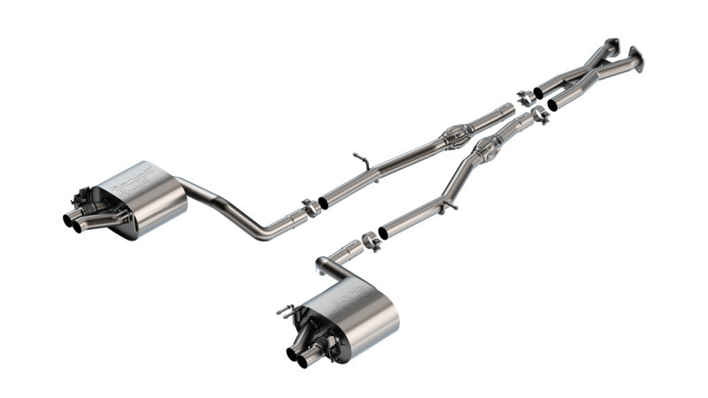 Borla Genesis G70 S-Type Cat Back Exhaust - No Tips - 141011 Photo - Primary