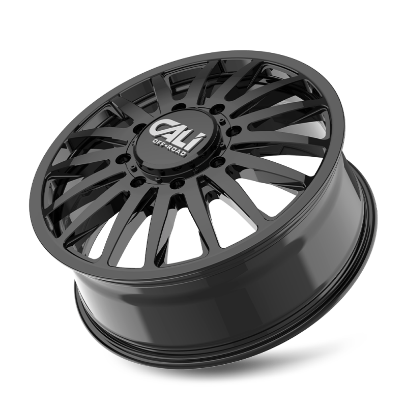 Cali Off-Road 9110D Summit Dually 20x8.25 / 8x165.1 BP / 115mm Offset / 121.3mm Hub Gls Blk Wheel - 9110D-2881GBF115 Photo - Primary