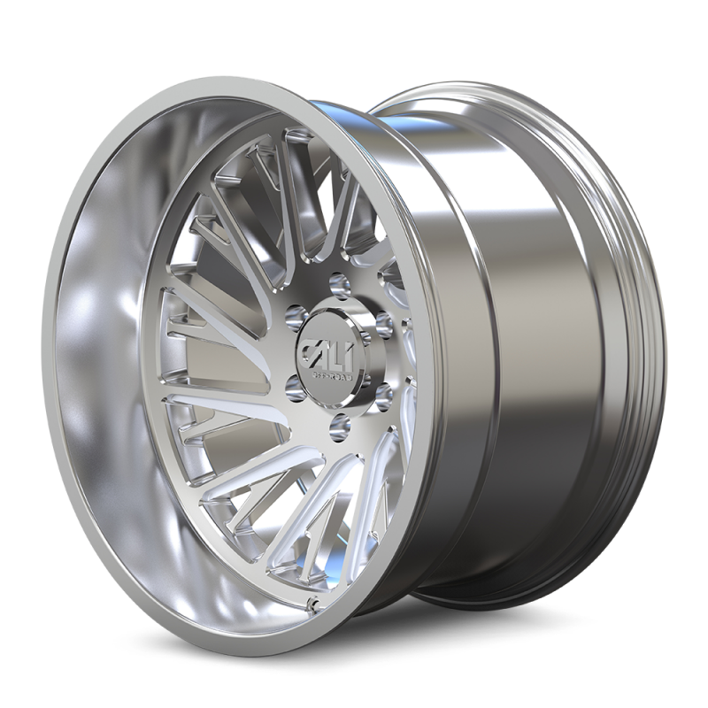 Cali Off-Road 9114 Purge 22x12 / 8x170 BP / -51mm Offset / 125.2mm Hub Polished Wheel - 9114-22270P Photo - Primary