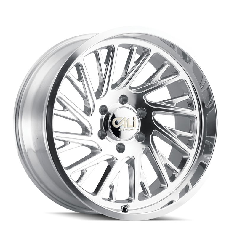 Cali Off-Road 9114 Purge 20x12 / 8x170 BP / -51mm Offset / 125.2mm Hub Polished Wheel - 9114-2270P Photo - Primary