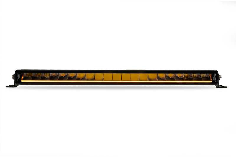 DV8 Offroad 20in Halo Elite Single Row Light Bar with Accent Light - White/Amber - BE20SW105W-H Photo - Primary