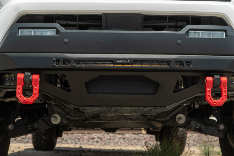 DV8 Winch Fairlead Cover Plate - Micro Texture Black - FBBO-01 Photo - out of package