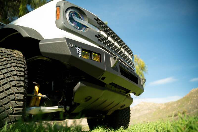 DV8 Offroad 2021+ Ford Bronco Front Bumper V2 - OE Plus Series (Works w/o ACC Relocation) - FBBR-06 Photo - out of package