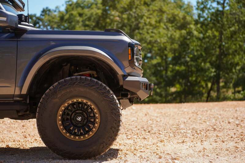 DV8 Offroad 2021+ Ford Bronco Front Bumper V2 - OE Plus Series (Works w/o ACC Relocation) - FBBR-06 Photo - out of package