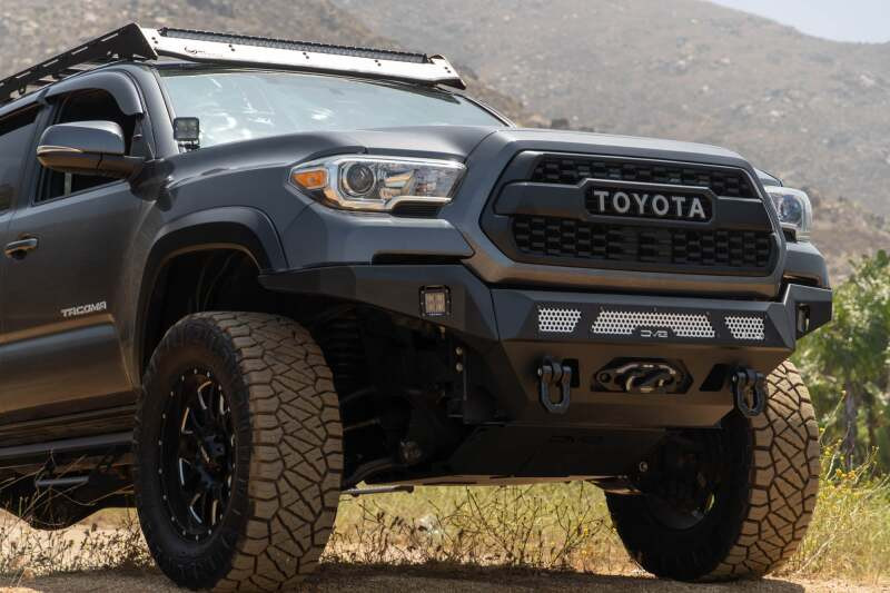DV8 16-23 Toyota Tacoma MTO Series Winch Front Bumper - FBTT1-07 Photo - out of package