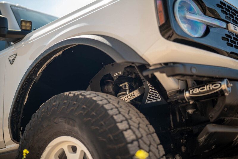 DV8 Offroad 21-25 Ford Bronco Addictive Desert Designs Front Inner Fender Liners - INFEND-08FB Photo - out of package