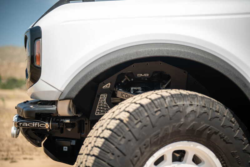 DV8 Offroad 21-25 Ford Bronco Addictive Desert Designs Front Inner Fender Liners - INFEND-08FB Photo - out of package