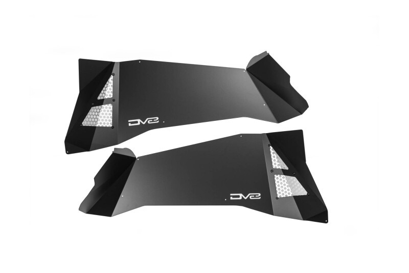 DV8 Offroad 07-18 Jeep Wrangler JK Rear Inner Fender - Satin Black - INFEND-10RB Photo - out of package