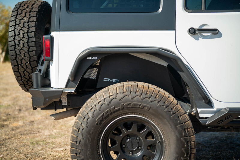 DV8 Offroad 07-18 Jeep Wrangler JK Rear Inner Fender - Satin Black - INFEND-10RB Photo - out of package