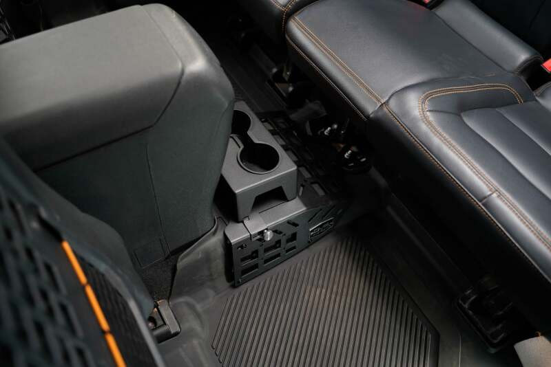 DV8 21+ Ford Bronco Rear Seat Cup Holder and Molle Panels (2-Door Models) - MPBR-07 Photo - out of package